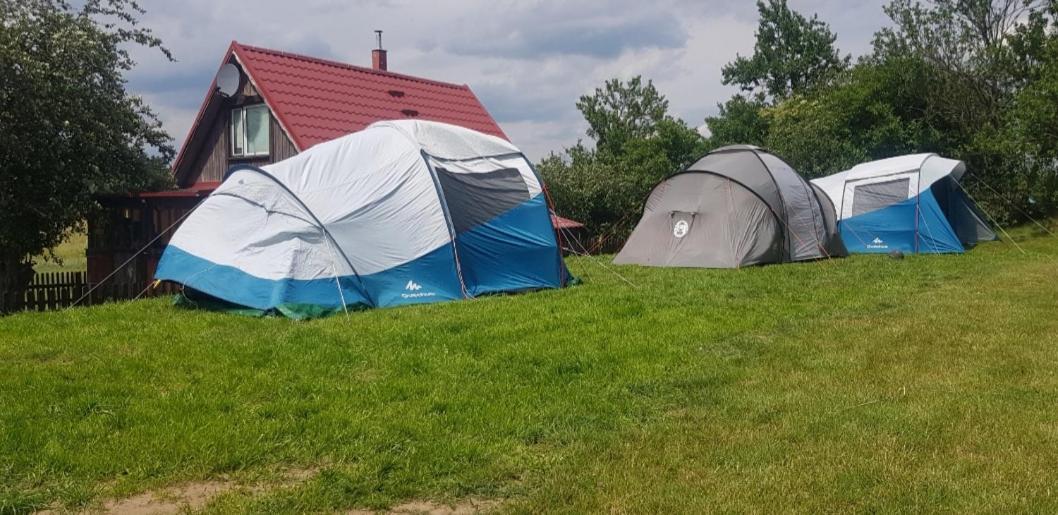 Wczasy Na Kaszubach U Hani Wiele Dış mekan fotoğraf